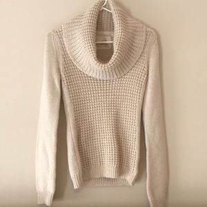 Anthropologie Angel of the North Cowl Neck Sweater
